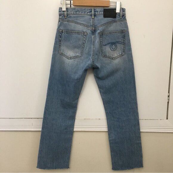 R13 Bowie Tilly w Fray Hem Jeans - Picture 5 of 13
